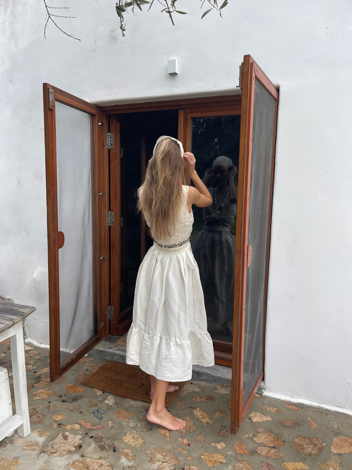 Saint Colette Wrap Skirt — Italian Vintage Cotton