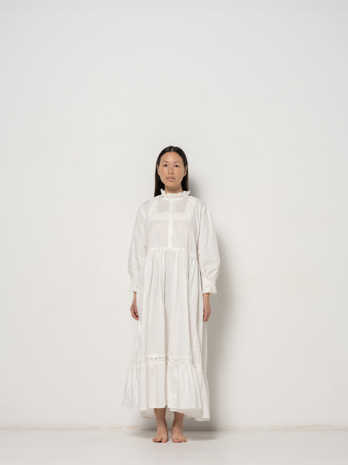 Meridien Dress - Natural 80‘s Organic Cotton