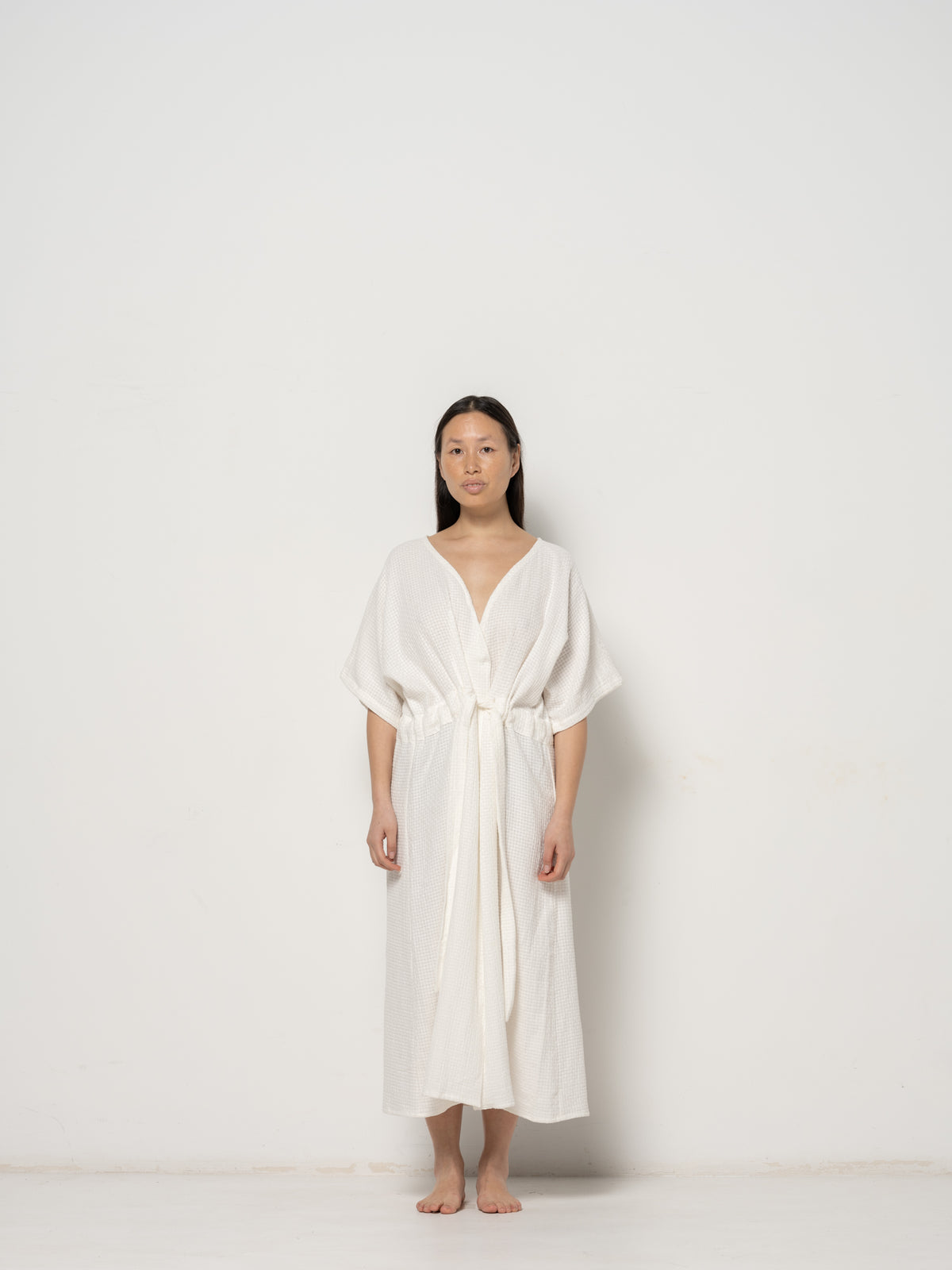 Una Dress - Cross Weave Cotton