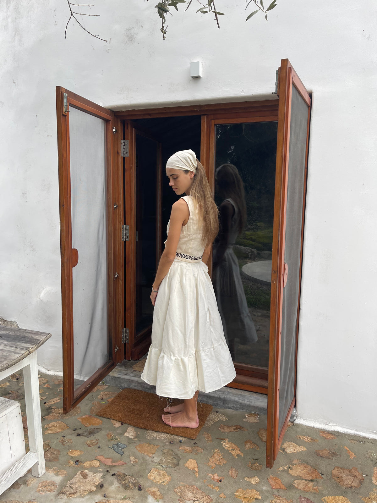 Saint Colette Wrap Skirt — Italian Vintage Cotton