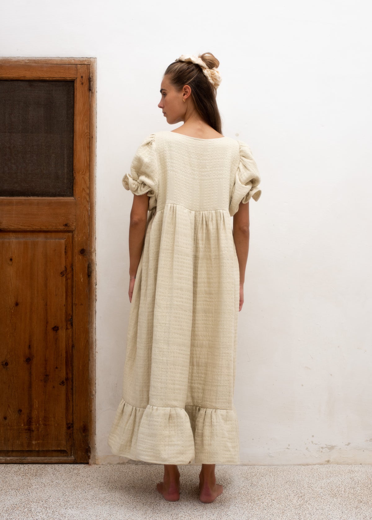 Cézanne Dress — Soft Stitch Ecru