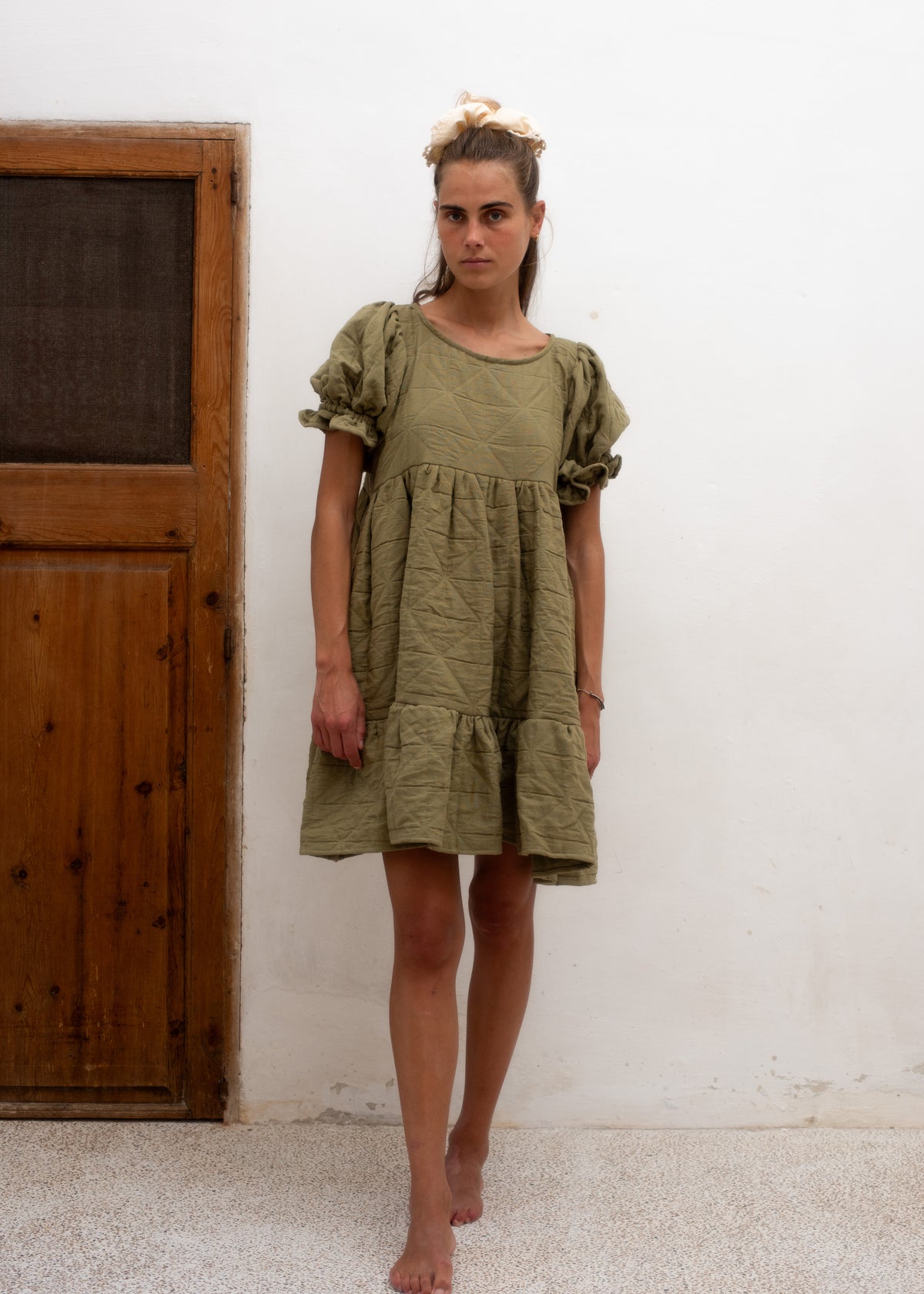 Matisse Dress — Rushes Jacquard Cotton