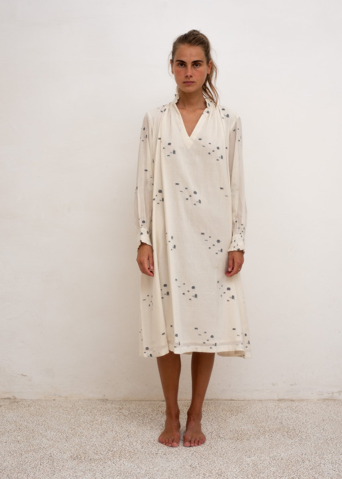 Juliette Dress — Handwoven Cotton
