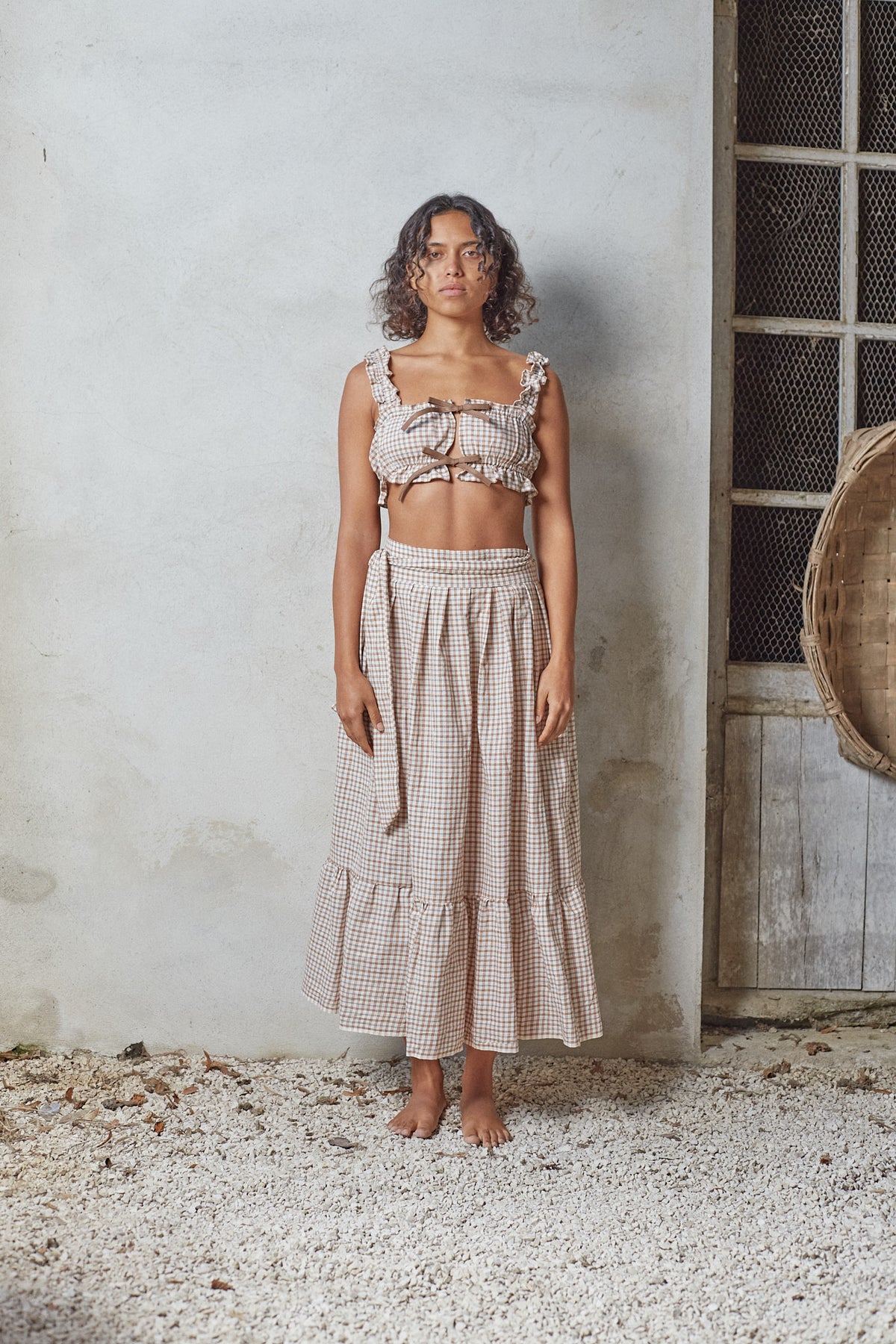 La Haut du Chiffonée – Tangerine Cotton