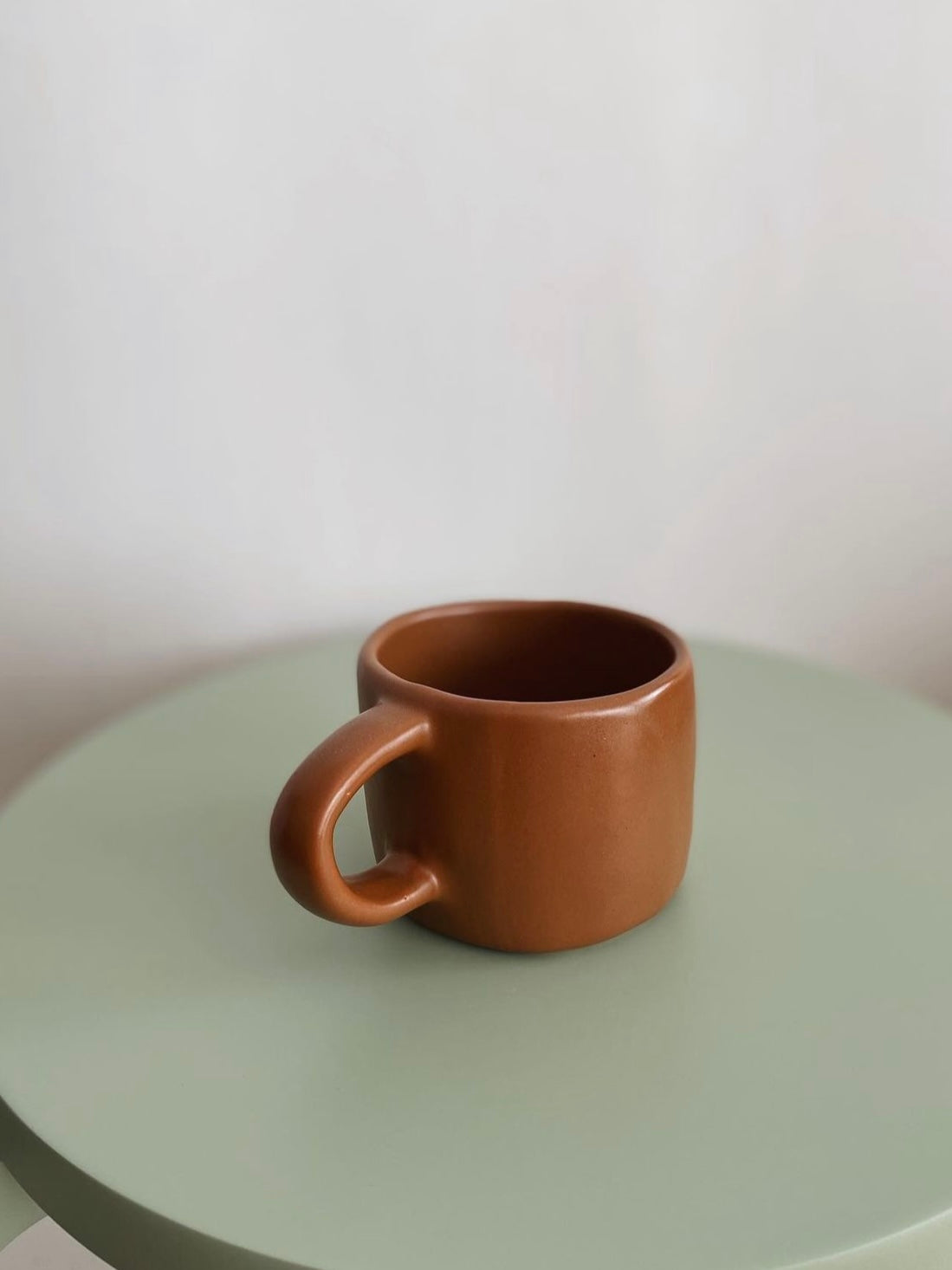 M.P. Handcrafted Ceramic Terracotta Mug